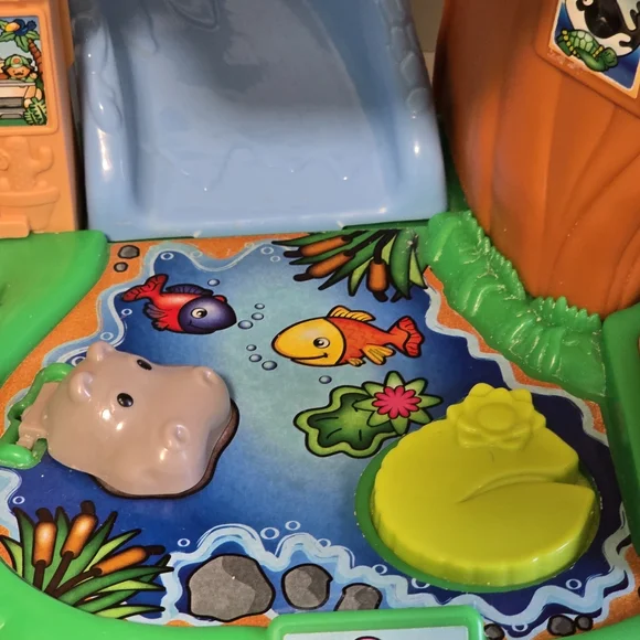 Fisher-Price Little People Zoo Talkers Safari Jungle Tree House Toddler Playset - Picture 13 of 17